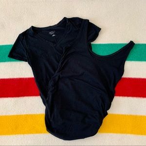 Isabel Maternity Black T-Shirts